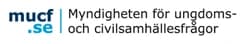 Myndigheten för ungdoms- och civilsamhällsfrågor (MUCF) logotyp